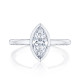 300-2MQ11X55 Platinum Tacori Starlit Engagement Ring