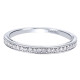 Gabriel 14 Karat Victorian Wedding Band WB911932R0W44JJ