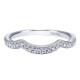 Gabriel 14 Karat Victorian Wedding Band WB10175W44JJ