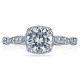 39-2CU65 Platinum Tacori Dantela Engagement Ring