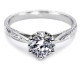 Tacori 18 Karat Solitaire Engagement Ring 10018