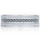 122-7 Platinum Tacori Sculpted Crescent Wedding Ring