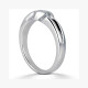 Taryn Collection Platinum Wedding Ring TQD B-7261