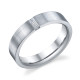 241097 Christian Bauer 14 Karat Diamond Wedding Ring / Band