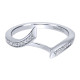 Gabriel 14 Karat Contemporary Wedding Band WB11684R4W44JJ