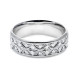 Tacori 18 Karat Hand Engraved Wedding Band HT2389