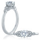 A.JAFFE 14 Karat Classic Engagement Ring ME1754