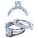 Verragio Platinum Paradiso Engagement Ring Paradiso-3040 R