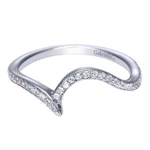 Gabriel 14 Karat Contemporary Wedding Band WB7831W44JJ