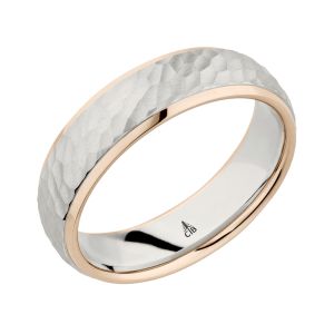 274516 Christian Bauer Platinum & 18 Karat Wedding Ring / Band