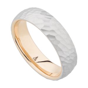 274517 Christian Bauer 18 Karat Two-Tone Wedding Ring / Band