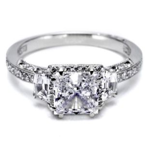 Tacori Dantela 18 Karat Engagement Ring 2628PRP