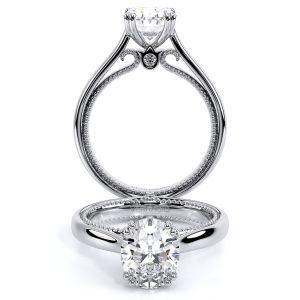 Verragio Couture-0418OV Platinum Engagement Ring