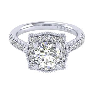 Gabriel 14 Karat Perfect Match Engagement Ring ER039C6AAW44JJ