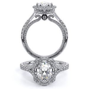 Verragio Couture-0444OV Platinum Engagement Ring