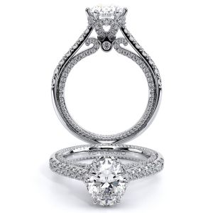 Verragio Couture-0447OV Platinum Engagement Ring