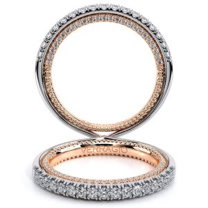 Verragio Couture-0452W-TT 14 Karat Wedding Ring / Band