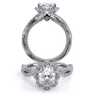 Verragio Couture-0466OV Platinum Engagement Ring
