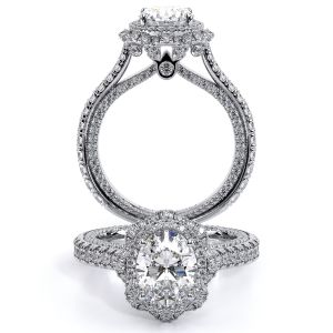 Verragio Couture-0468OV Platinum Engagement Ring