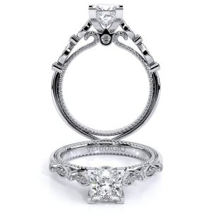Verragio Couture-0476OV Platinum Engagement Ring
