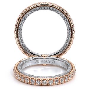 Verragio Couture-0479W-2RW 14 Karat Wedding Ring / Band