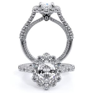 Verragio Couture-0480OV Platinum Engagement Ring