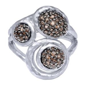 Gabriel Fashion Silver Organic Ladies' Ring LR50504SVJSQ