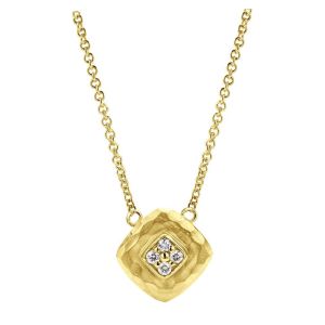 Gabriel Fashion 14 Karat Organic Necklace NK4318Y45JJ