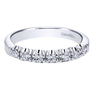 Gabriel Platinum Contemporary Wedding Band WB1718PT3JJ