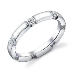 244633 Christian Bauer 18 Karat Diamond  Wedding Ring / Band