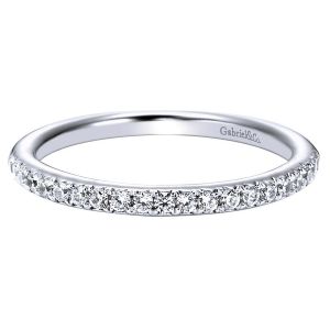 Gabriel 14 Karat Contemporary Wedding Band WB4204W44JJ