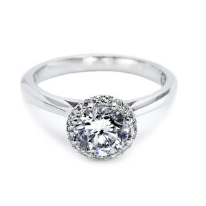 Tacori 18 Karat Solitaire Engagement Ring 2502RD7.5