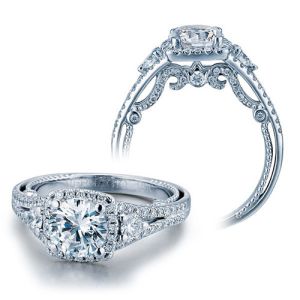 Verragio 18 Karat Insignia-7068CU Engagement Ring