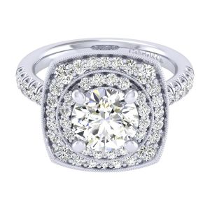 Gabriel 14 Karat Perfect Match Engagement Ring ER039C8AFW44JJ