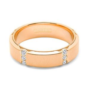 Tacori 656R2S 18 Karat Crescent Wedding Band