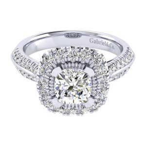 Gabriel 14 Karat Perfect Match Engagement Ring ER002C6AJW44JJ