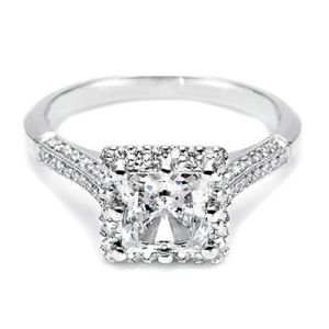 Tacori Platinum Solitaire Engagement Ring 2502PRP7