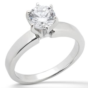 Taryn Collection Platinum Diamond Engagement Ring TQD 213