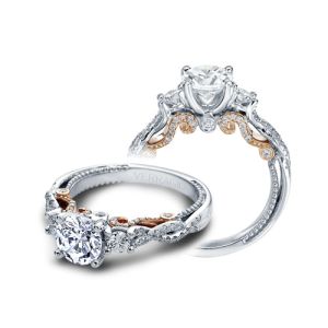 Verragio Insignia-7074R-TT Platinum Engagement Ring