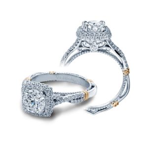 Verragio Parisian-135CU Platinum Engagement Ring