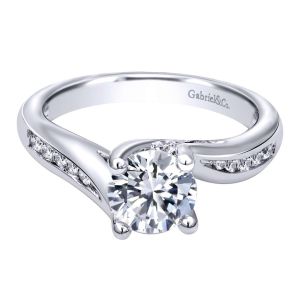 Gabriel 14 Karat Victorian Engagement Ring ER10793W44JJ