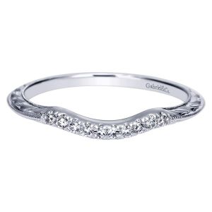 Gabriel 14 Karat Victorian Wedding Band WB8660W44JJ