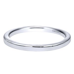 Gabriel 14 Karat Contemporary Wedding Band WB10762W4JJJ