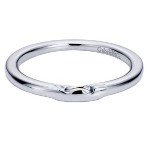 Gabriel 14 Karat Contemporary Wedding Band WB5913W4JJJ