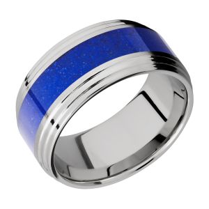 Lashbrook 10F2S15/MOSAIC Titanium Wedding Ring or Band