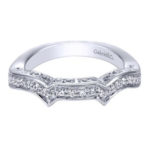 Gabriel 14 Karat Victorian Wedding Band WB5777W44JJ