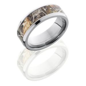 Lashbrook 8B15(NS)/RTMAX4 POLISH Titanium Wedding Ring or Band