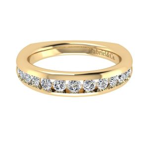 Gabriel 14 Karat Contemporary Wedding Band WB4182Y44JJ