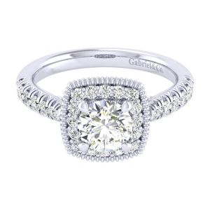 Gabriel 14 Karat Perfect Match Engagement Ring ER039B3ABW44JJ