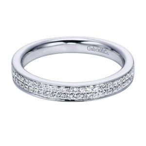 Gabriel 14 Karat Contemporary Wedding Band WB6139W44JJ